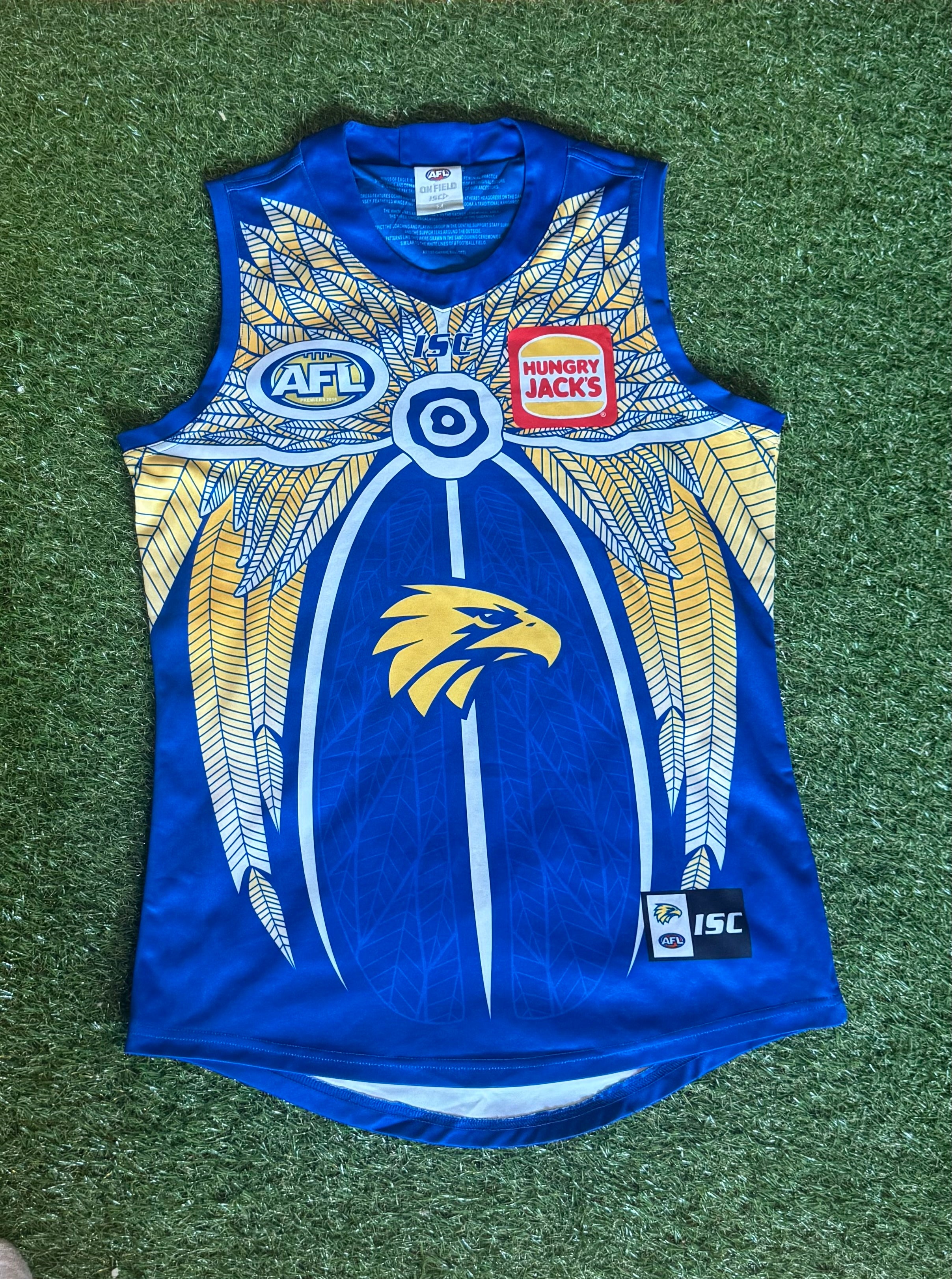 West Coast Eagles AFL Jersey - Size Medium - ISC