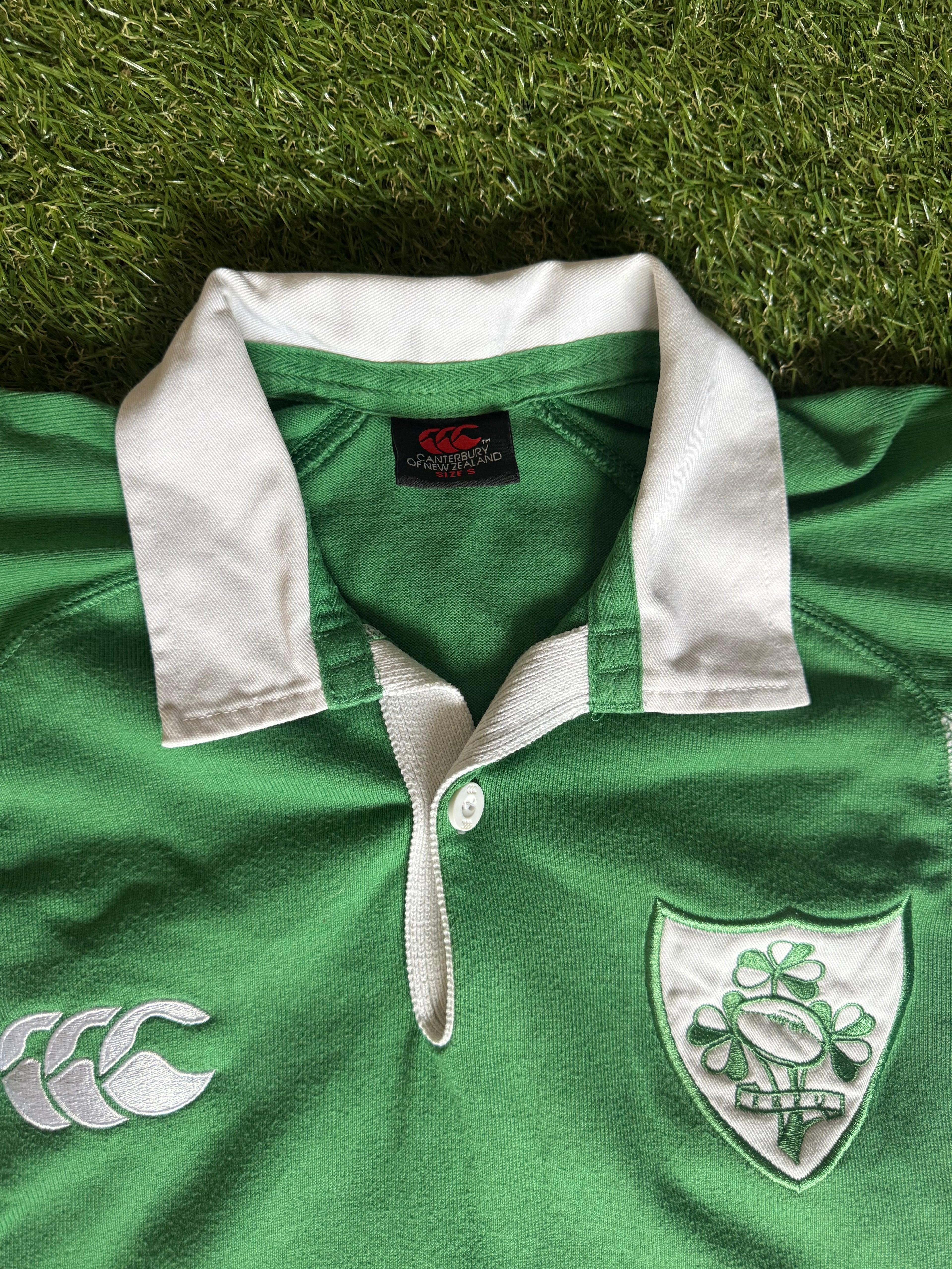 Ireland Rugby Jersey - Canterbury - Size Small - Vintage