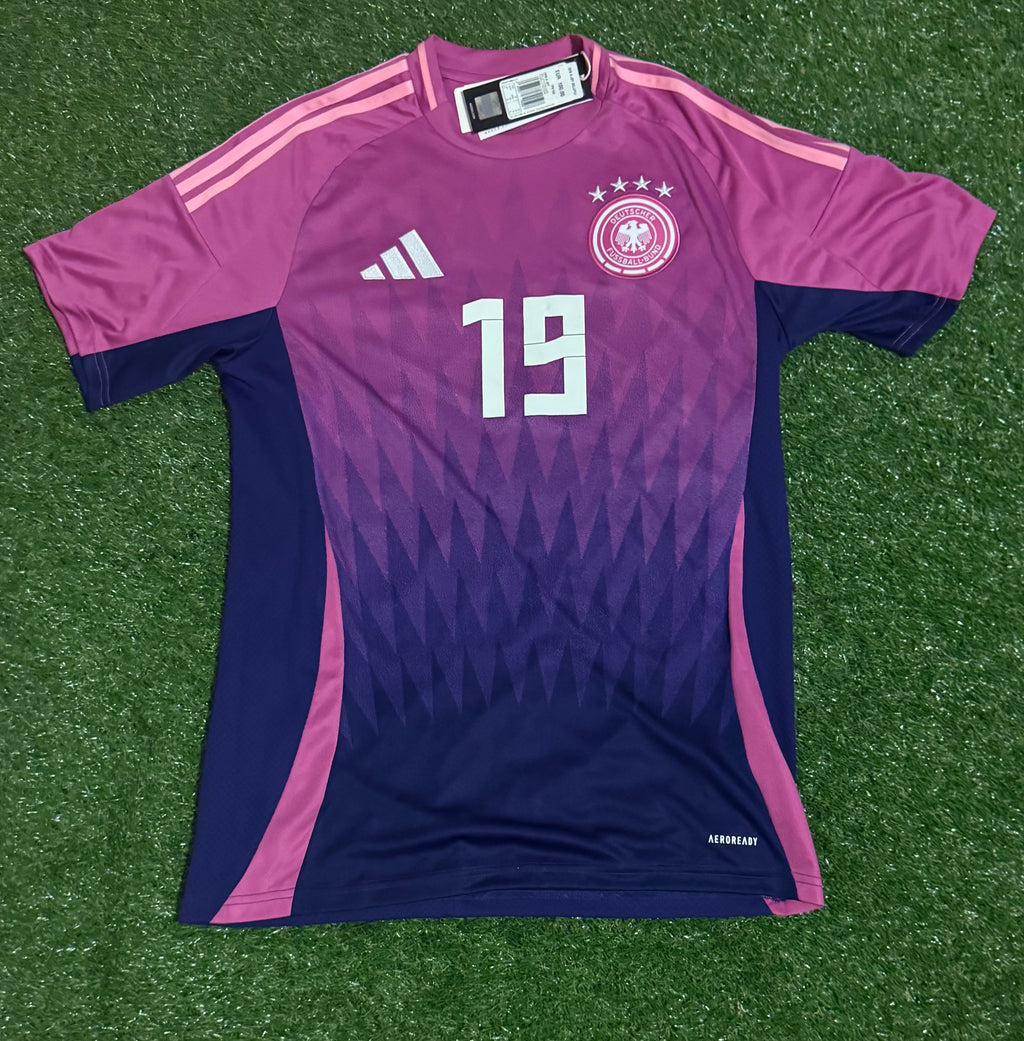 Germany Goalkeeper Jersey - Adidas - No. 19 - Size M Slim Fit Unisex