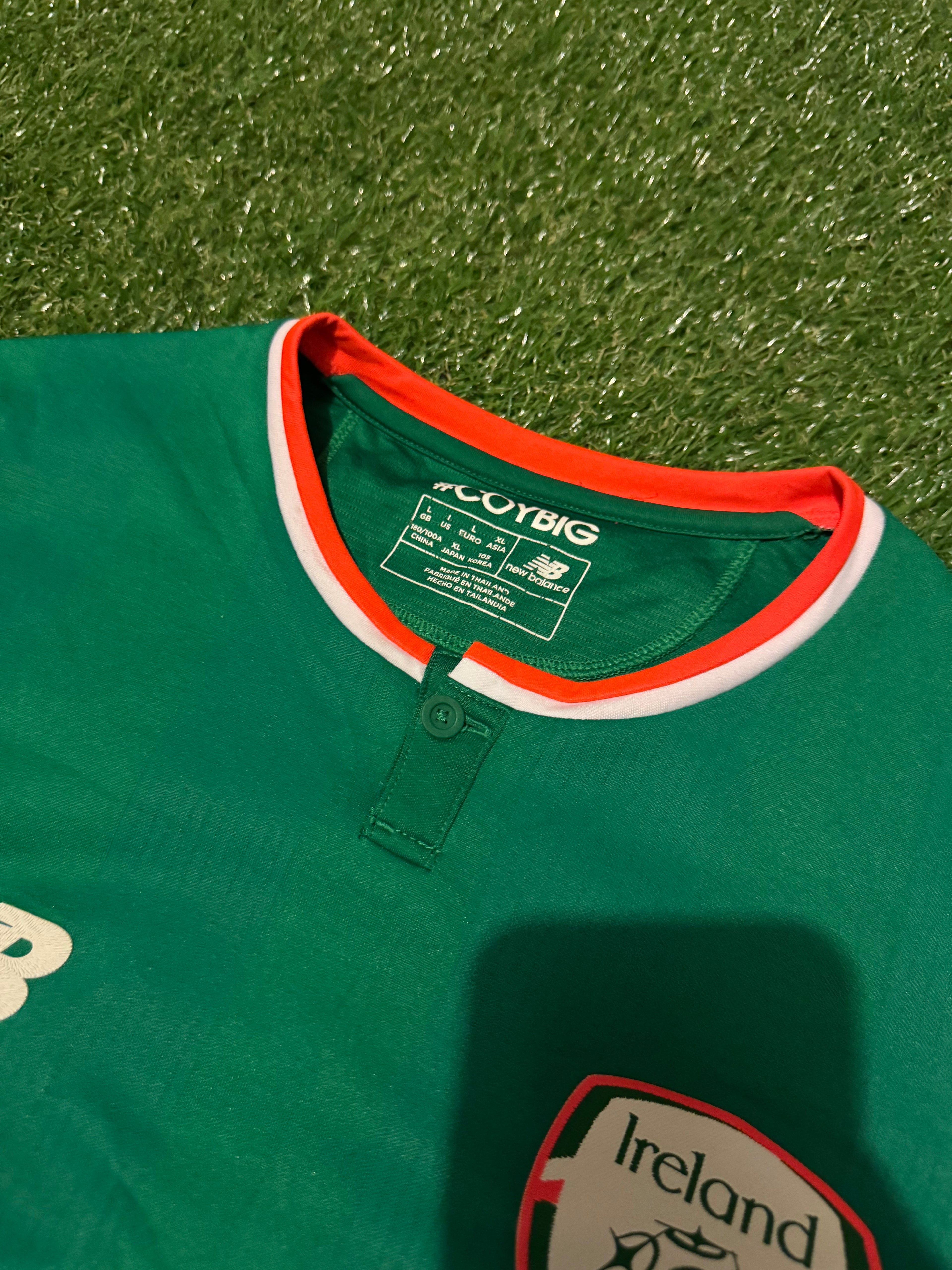 Ireland Football New Balance Jersey - Size Large