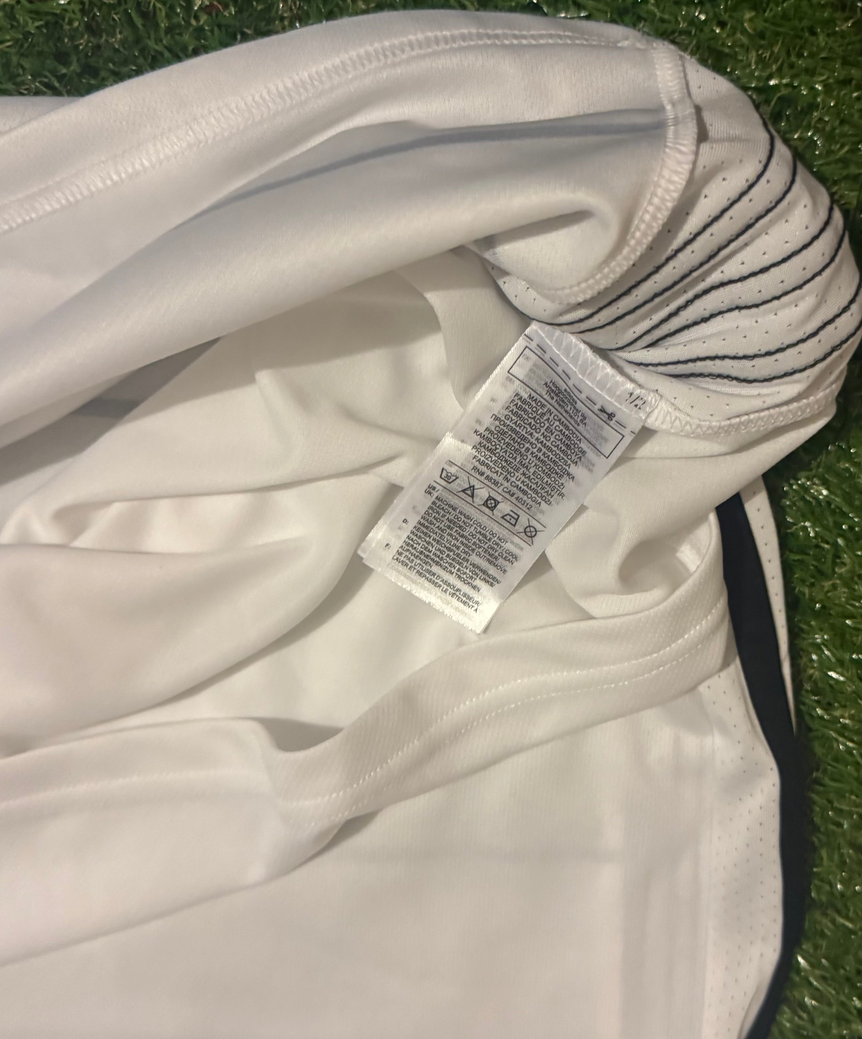 Authentic Size Large Slim Fit Germany Jersey - 2021 - Adidas