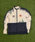 Retro Ireland Football Jacket - Umbro - Size M