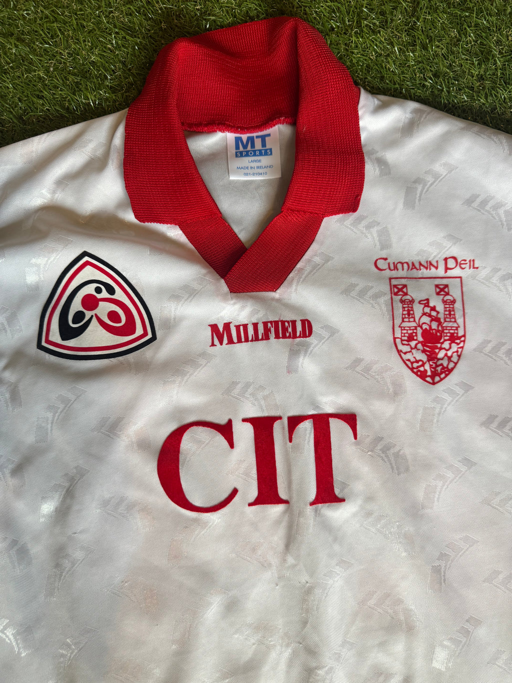 Cork GAA Millfield Jersey - Size Large - CIT (Very Rare)