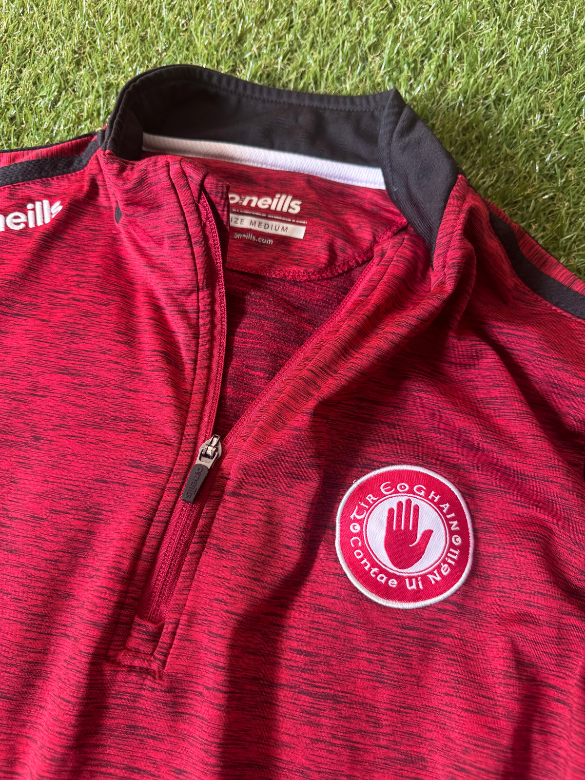 Tyrone GAA Half Zip - Size Medium - O’Neills