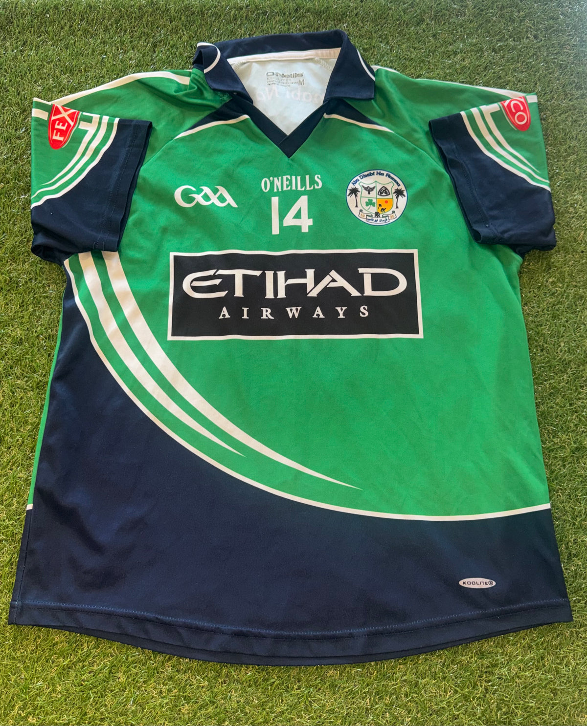 Abu Dhabi Na Fianna GAA Jersey - Size M - O’Neills