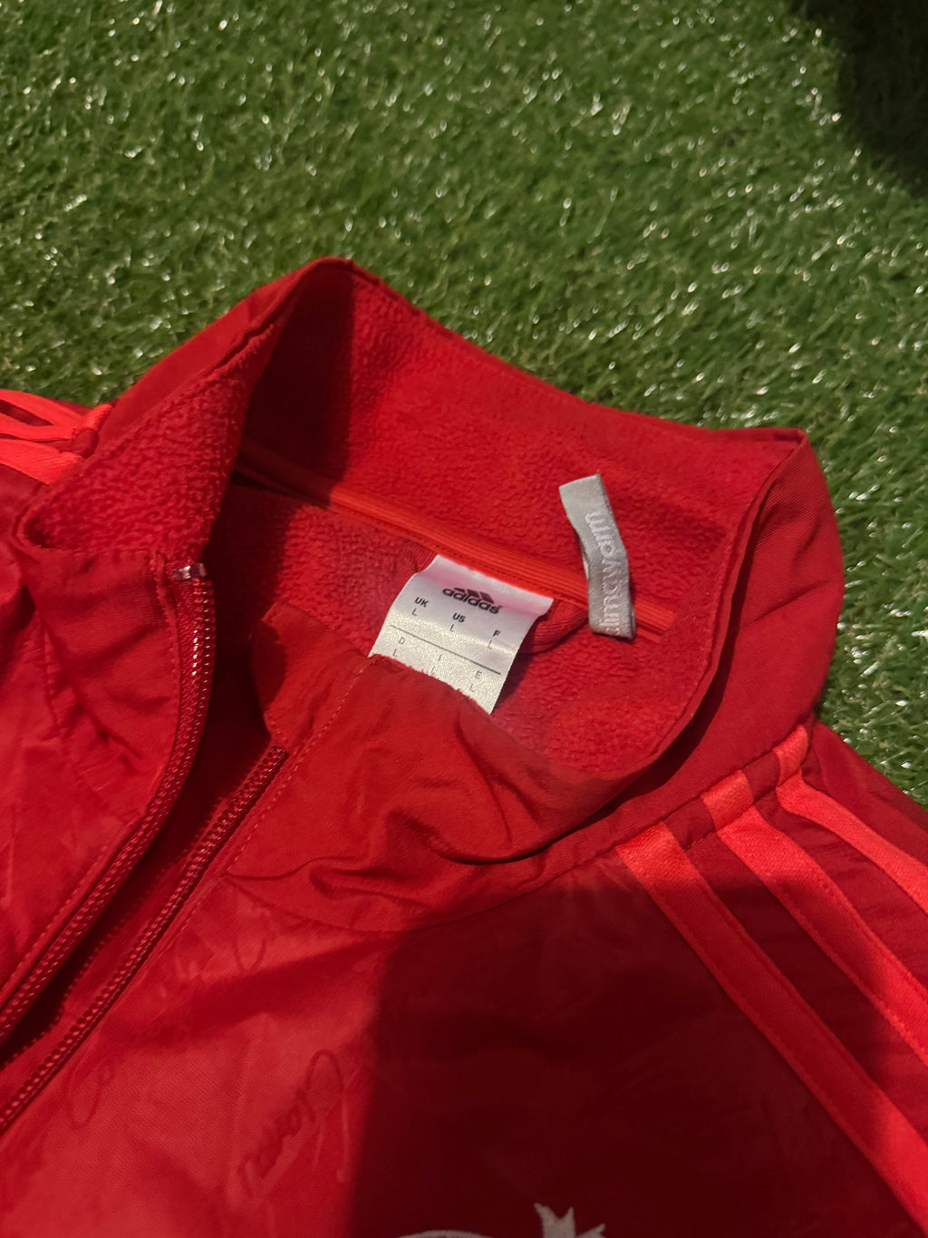 Munster Rugby Jacket - Size L - Adidas