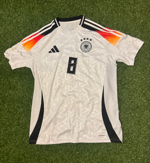 Germany 2025 Authentic Home Shirt - Size L Slim Fit - Adidas