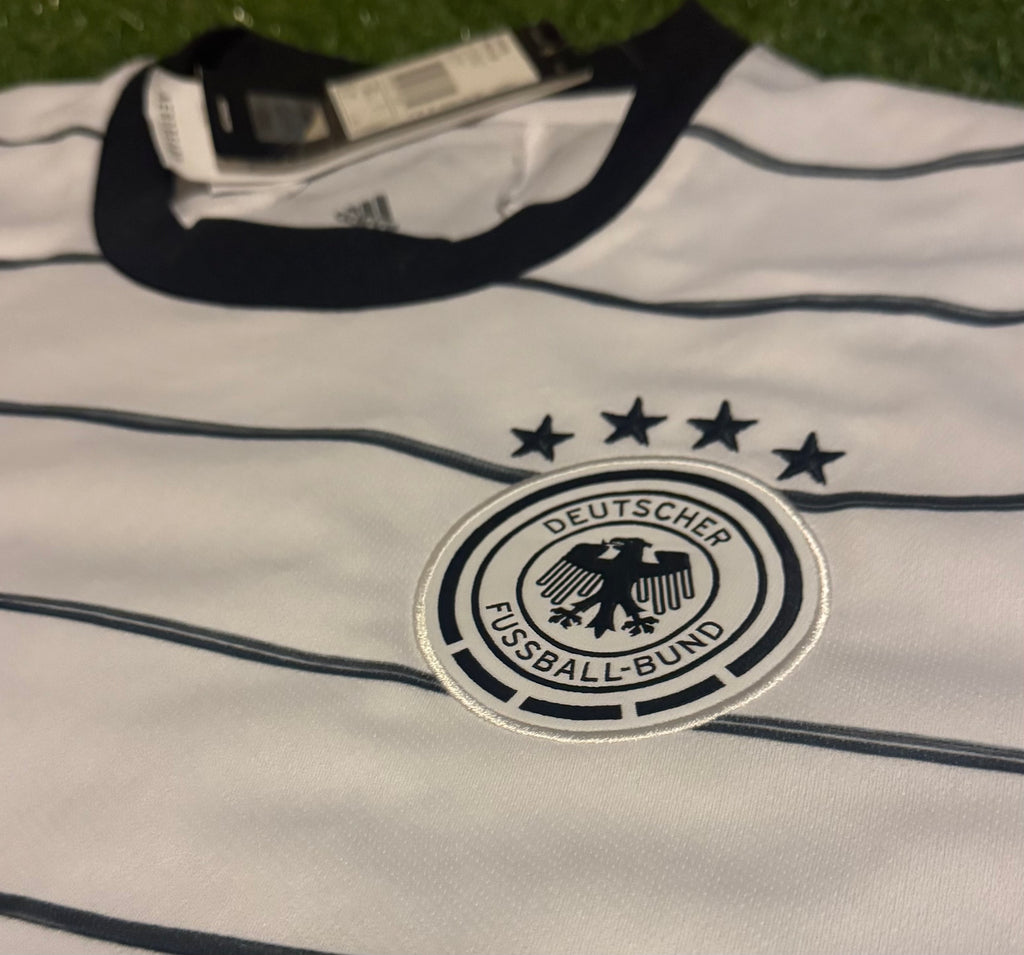 Authentic Size Large Slim Fit Germany Jersey - 2021 - Adidas