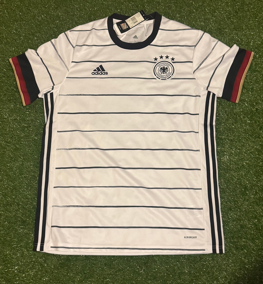 Authentic Size Large Slim Fit Germany Jersey - 2021 - Adidas