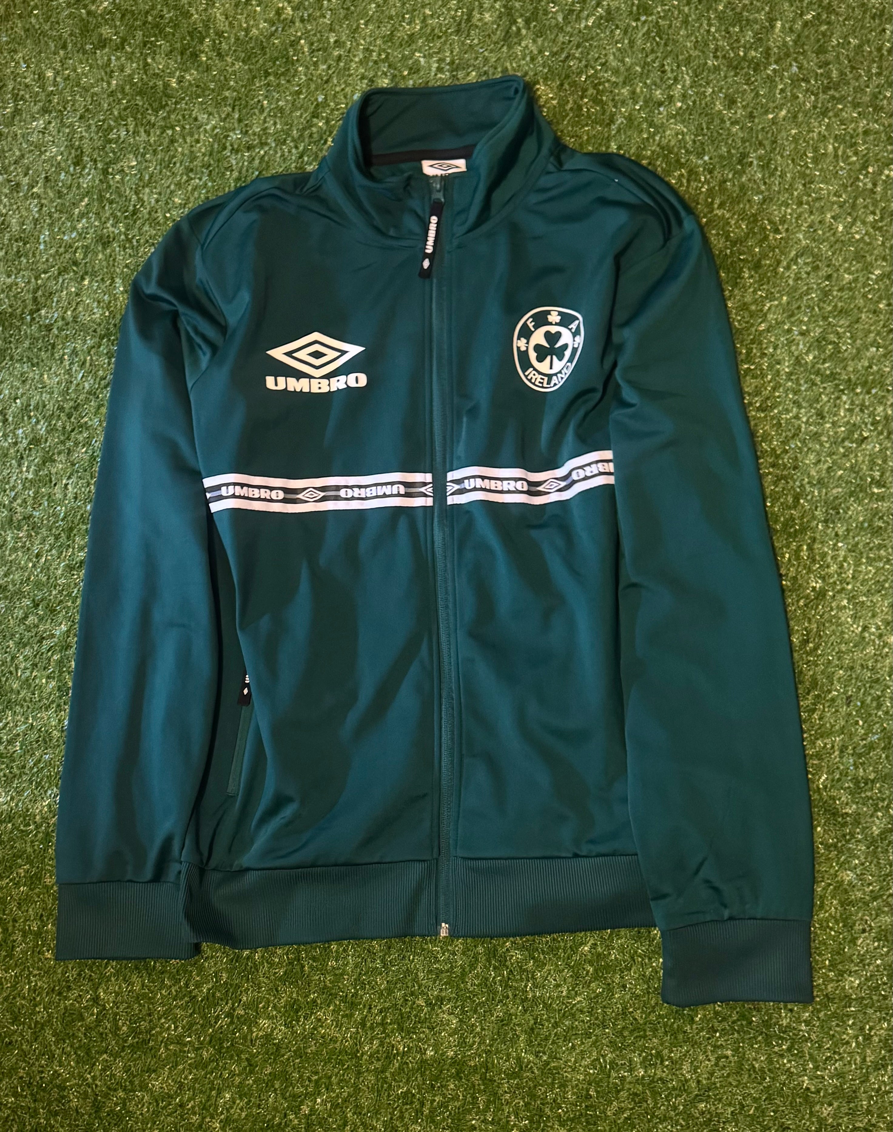 Umbro Retro Ireland Football Jacket - Size 2XL