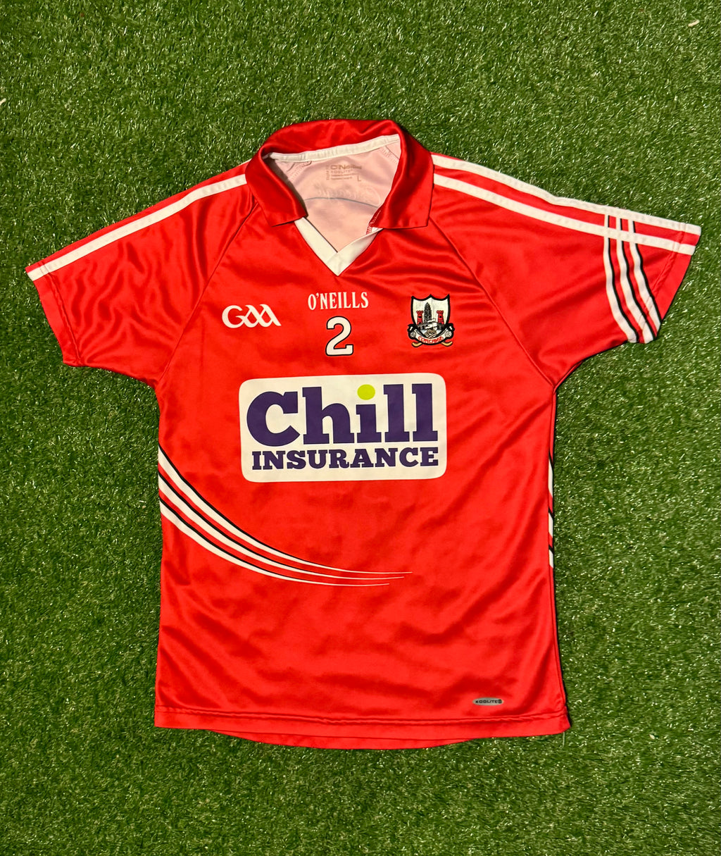 Cork GAA Jersey | O’Neills No.2 - Large Tight Fit