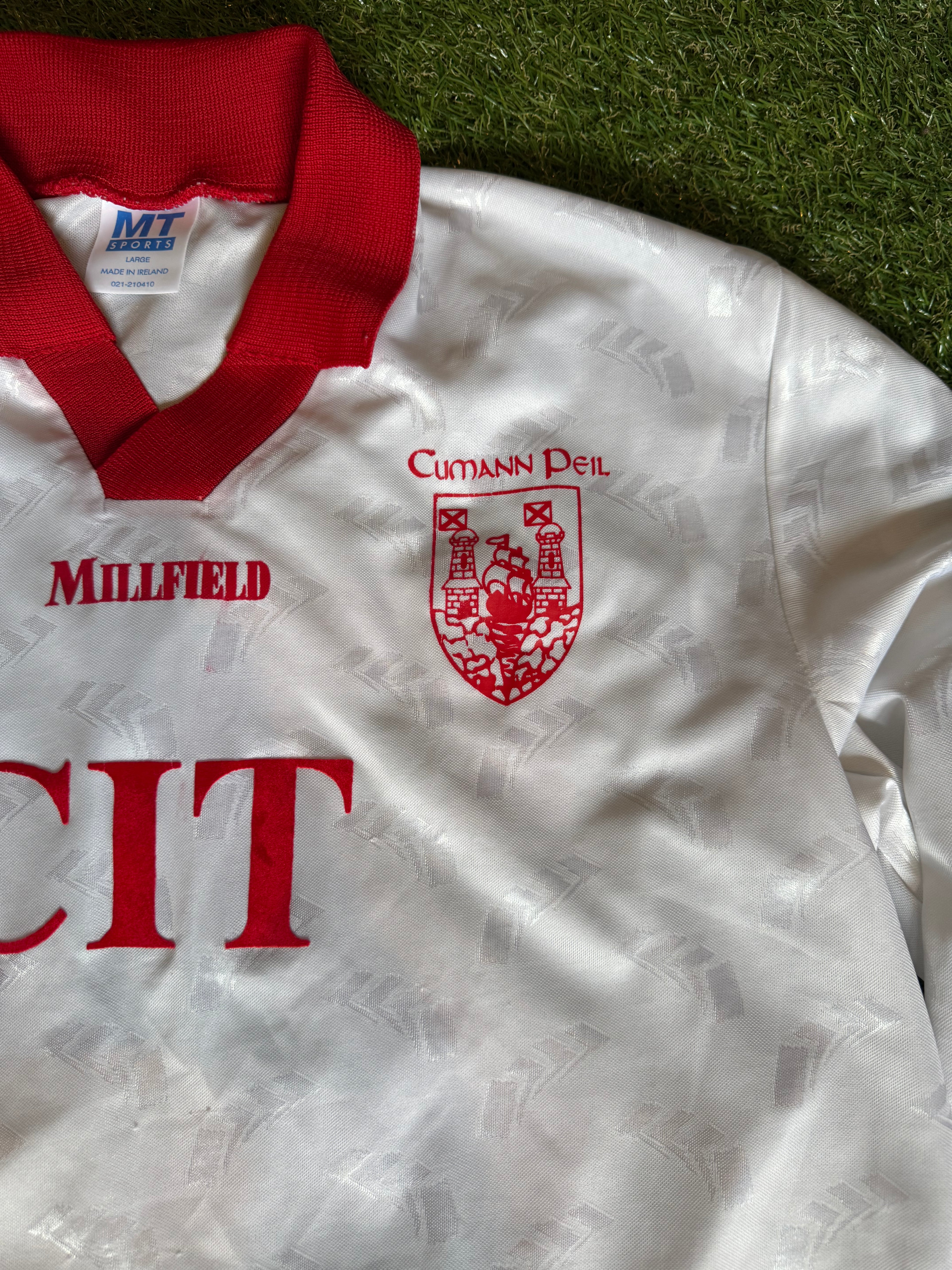 Cork GAA Millfield Jersey - Size Large - CIT (Very Rare)