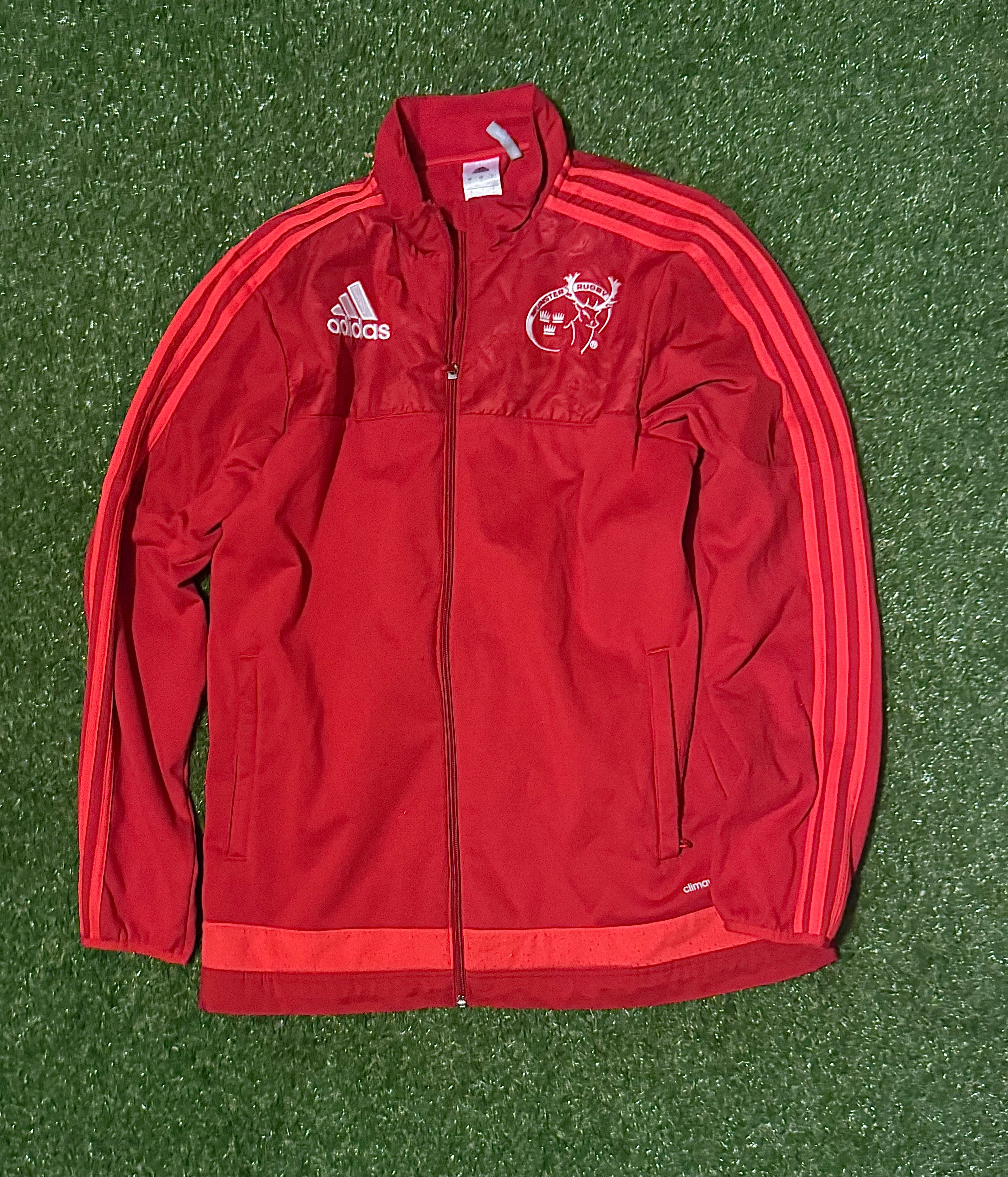 Munster Rugby Jacket - Size L - Adidas