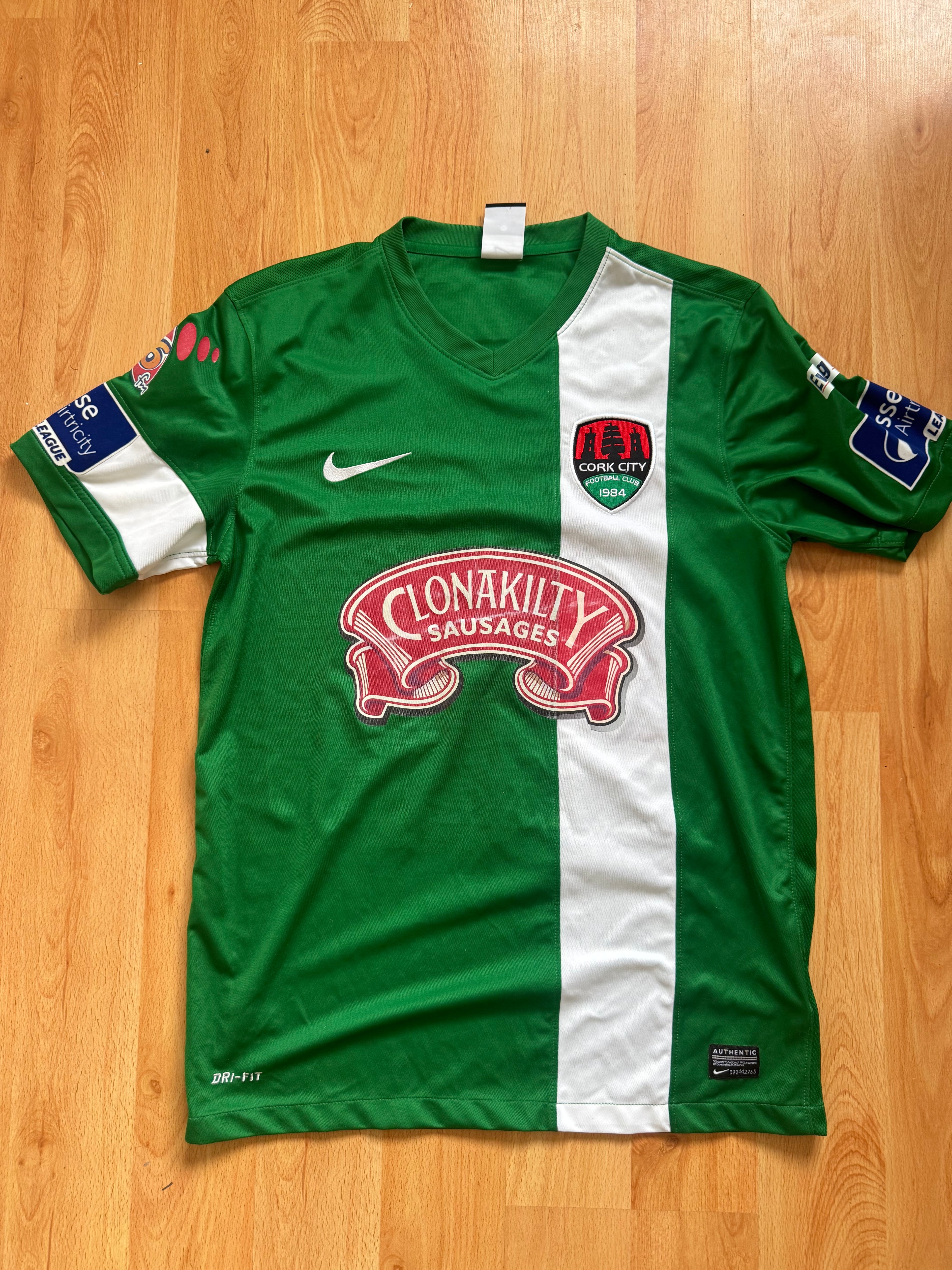 Cork City FC Matchworn Jersey | Nike | Size Medium - Colin Healy 7