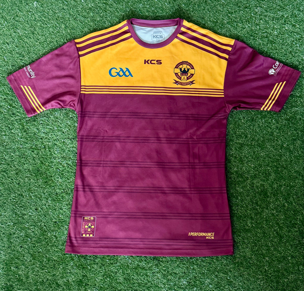Oliver Plunketts Eoghan Ruadh GAA Jeesey - Size Small Tight Fit - KCS