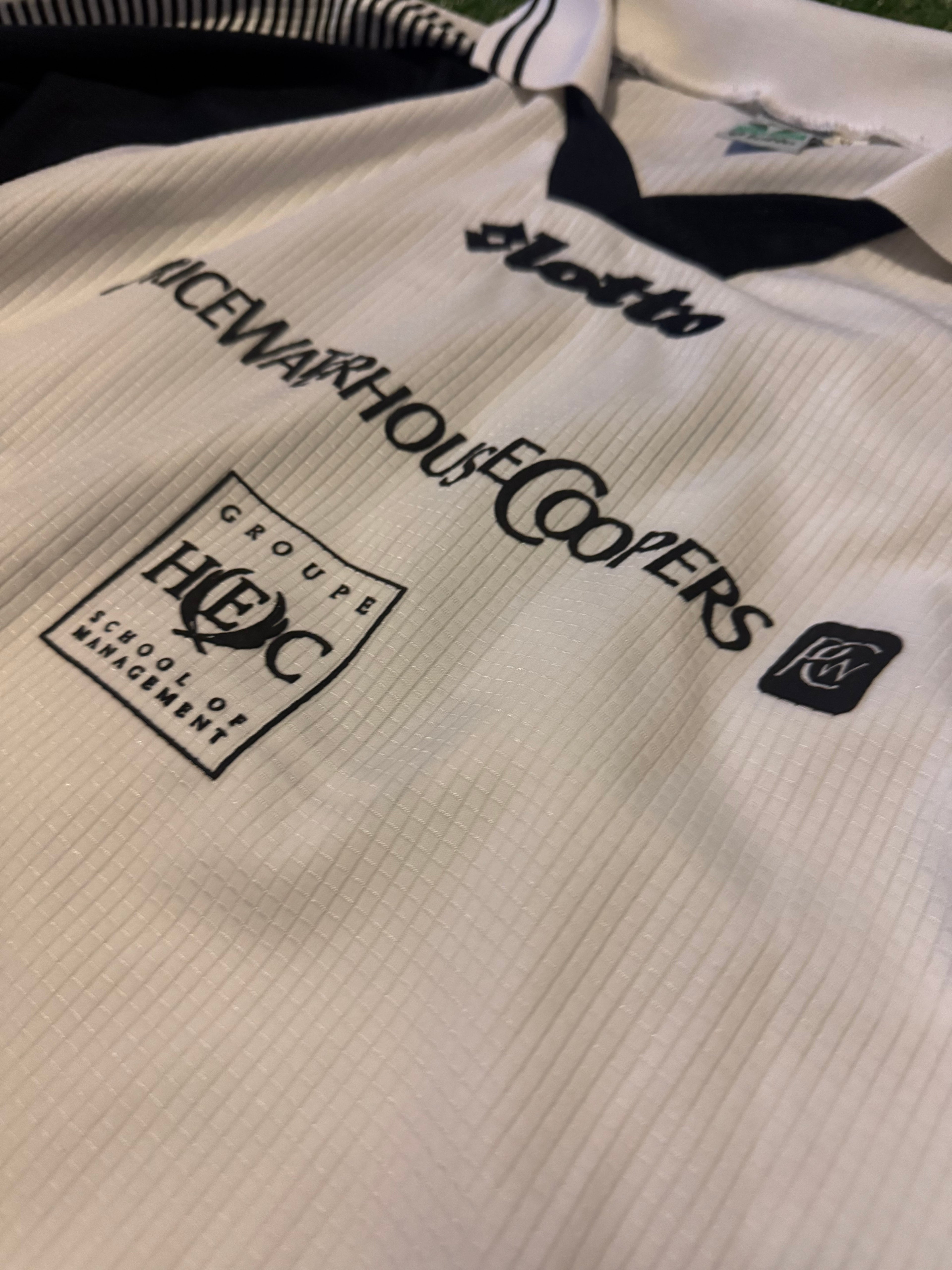 Vintage PWC White Lotto Jersey - No.10 - Size XL